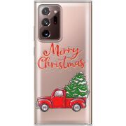 Прозрачный чехол BoxFace Samsung N985 Galaxy Note 20 Ultra Holiday Car