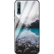 Защитный чехол BoxFace Glossy Panel Huawei P Smart S Blue Lake