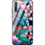 Защитный чехол BoxFace Glossy Panel Huawei P Smart S Exotic Flowers