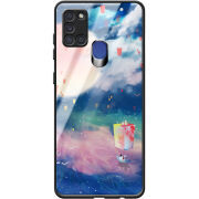 Защитный чехол BoxFace Glossy Panel Samsung A217 Galaxy A21s Dreamy Clouds