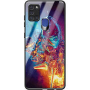 Защитный чехол BoxFace Glossy Panel Samsung A217 Galaxy A21s Astronaut in Space