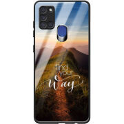 Защитный чехол BoxFace Glossy Panel Samsung A217 Galaxy A21s 