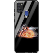 Защитный чехол BoxFace Glossy Panel Samsung A217 Galaxy A21s Biker