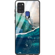 Защитный чехол BoxFace Glossy Panel Samsung A217 Galaxy A21s Waterwave