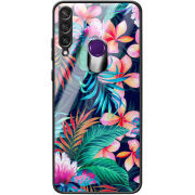 Защитный чехол BoxFace Glossy Panel Huawei Y6p Exotic Flowers