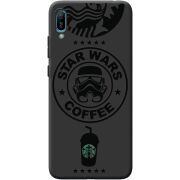 Черный чехол BoxFace Huawei Y6 2019 Dark Coffee