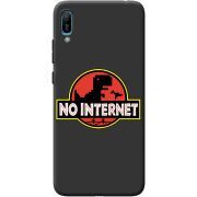 Черный чехол BoxFace Huawei Y6 2019 No Internet