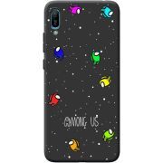 Черный чехол BoxFace Huawei Y6 2019 Among Us Invisible