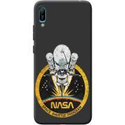 Черный чехол BoxFace Huawei Y6 2019 NASA Spaceship