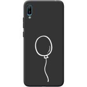 Черный чехол BoxFace Huawei Y6 2019 Balloon