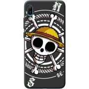 Черный чехол BoxFace Huawei Y6 2019 One Piece Компас