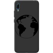Черный чехол BoxFace Huawei Y6 2019 Earth