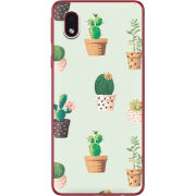 Чехол BoxFace Samsung Galaxy A01 Core (A013) L-green Cacti