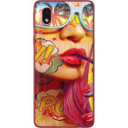 Чехол BoxFace Samsung Galaxy A01 Core (A013) Yellow Girl Pop Art