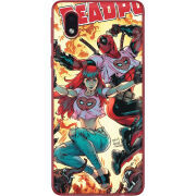 Чехол BoxFace Samsung Galaxy A01 Core (A013) Deadpool and Mary Jane