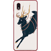 Чехол BoxFace Samsung Galaxy A01 Core (A013) Black Deer
