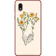 Чехол BoxFace Samsung Galaxy A01 Core (A013) Flower Hands