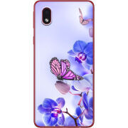 Чехол BoxFace Samsung Galaxy A01 Core (A013) Orchids and Butterflies