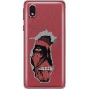Прозрачный чехол BoxFace Samsung Galaxy A01 Core (A013) Нападение Титана