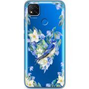 Прозрачный чехол BoxFace Xiaomi Redmi 9C Spring Bird