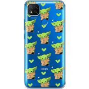 Прозрачный чехол BoxFace Xiaomi Redmi 9C Pattern Baby Yoda