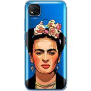 Прозрачный чехол BoxFace Xiaomi Redmi 9C Фрида Кало