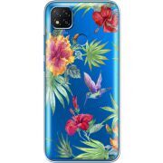 Прозрачный чехол BoxFace Xiaomi Redmi 9C Tropical