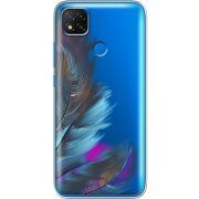 Прозрачный чехол BoxFace Xiaomi Redmi 9C Feathers