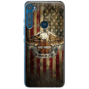 Чехол BoxFace Motorola One Fusion Plus Harley An American Legend