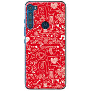 Чехол BoxFace Motorola One Fusion Plus Happy Valentines