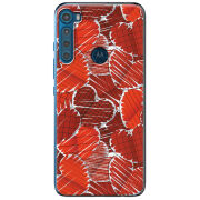 Чехол BoxFace Motorola One Fusion Plus Heart Strings