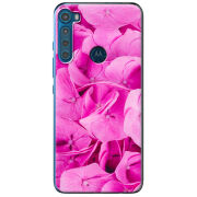 Чехол BoxFace Motorola One Fusion Plus Pink Flowers