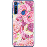 Чехол BoxFace Motorola G8 Pink Peonies