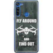 Чехол BoxFace Motorola G8 Дрон Fly Around