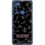 Чехол BoxFace Motorola G8 Blackpink автограф