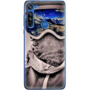 Чехол BoxFace Motorola G8 snowboarder