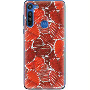 Чехол BoxFace Motorola G8 Heart Strings
