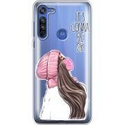 Прозрачный чехол BoxFace Motorola G8 It's Gonna Be OK