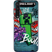 Чехол BoxFace Motorola G8 Plus Minecraft Graffiti