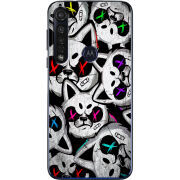 Чехол BoxFace Motorola G8 Plus Monster meow
