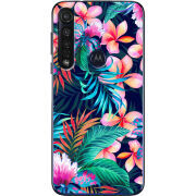 Чехол BoxFace Motorola G8 Plus flowers in the tropics
