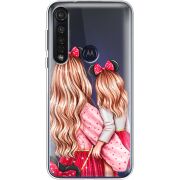 Прозрачный чехол BoxFace Motorola G8 Plus Mouse Girls