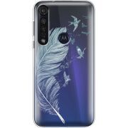 Прозрачный чехол BoxFace Motorola G8 Plus Feather