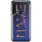 Прозрачный чехол BoxFace Motorola G8 Plus Именной