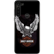 Чехол BoxFace Motorola G8 Power Harley Davidson and eagle