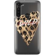 Прозрачный чехол BoxFace Motorola G8 Power Wild Love
