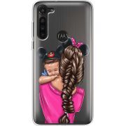 Прозрачный чехол BoxFace Motorola G8 Power Mouse Mommy