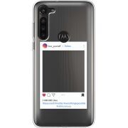 Прозрачный чехол BoxFace Motorola G8 Power Insta