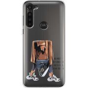 Прозрачный чехол BoxFace Motorola G8 Power Motivation