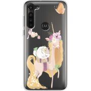 Прозрачный чехол BoxFace Motorola G8 Power Uni Blonde